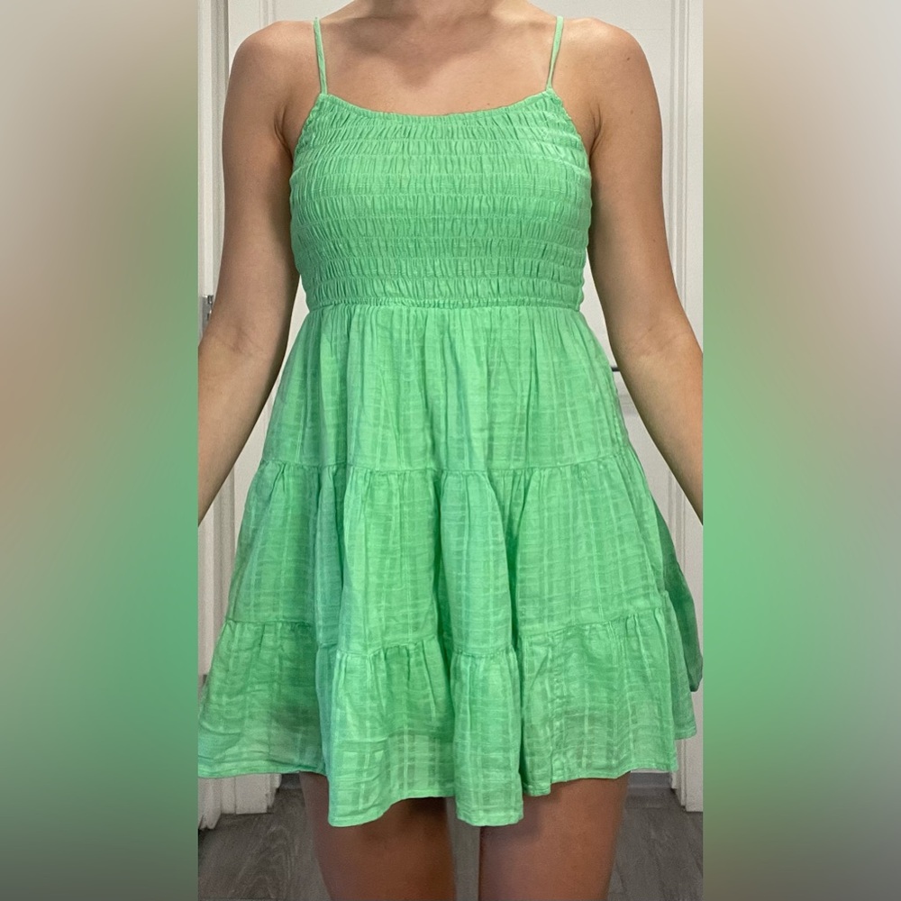 American Eagle Outfitters Green Sundress